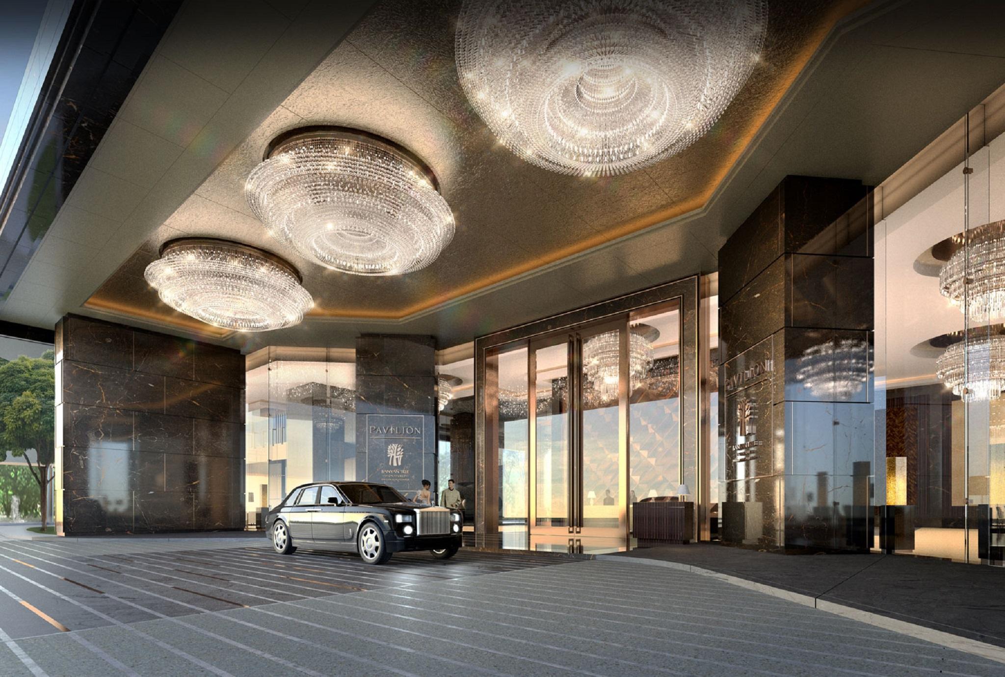 Pavilion Hotel Kuala Lumpur Managed By Banyan Tree Exterior foto The entrance of the Ritz-Carlton, Chengdu