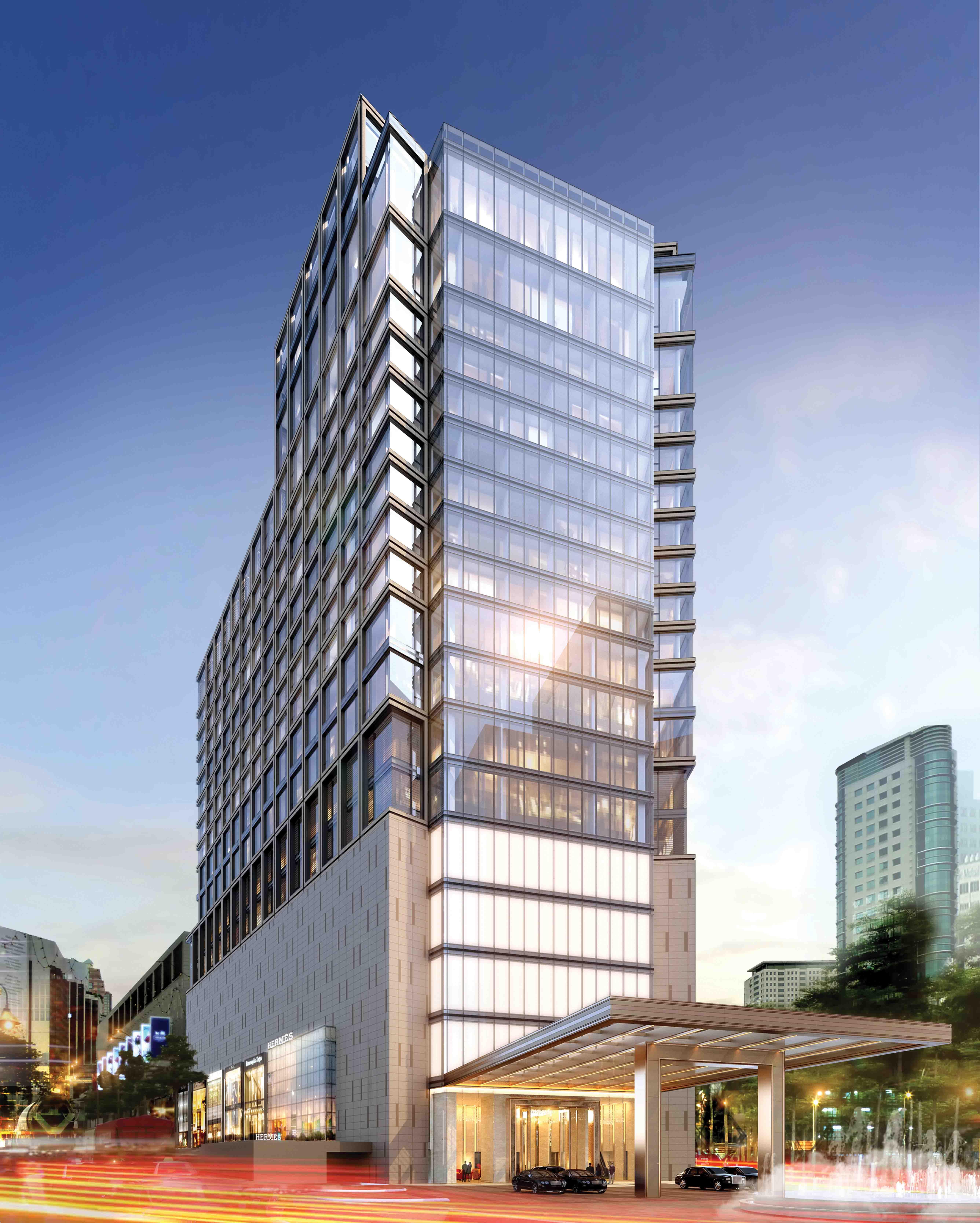 Pavilion Hotel Kuala Lumpur Managed By Banyan Tree Exterior foto The proposed building
